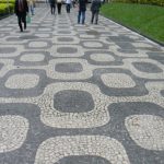 Brazil - Rio City - Centro area, decorative walkway