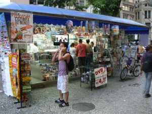 Brazil - Rio City - Centro area has many magazine