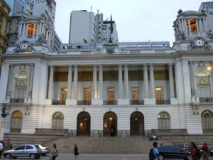 Brazil - Rio City - Centro area, cultural building on