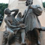 Brazil - Rio City - Centro area, memorial statue on