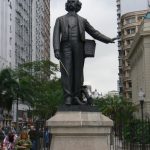 Brazil - Rio City - Centro area, statue of composer/conductor