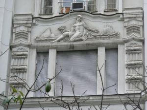 Brazil - Rio City - Centro area, art deco detail