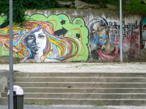 Brazil - Rio City - Centro area graffiti