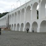 Brazil - Rio City - Centro area trolley viaduct arches