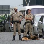 Brazil - Rio City - Centro area police