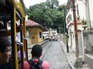 Brazil - Rio City - Centro view from trolley