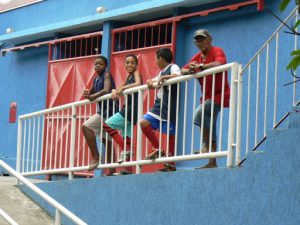 Brazil - Rio City - Santa Terese area; local folks