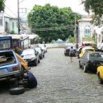 Brazil - Rio City - Santa Terese area street life
