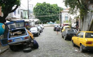 Brazil - Rio City - Santa Terese area street life