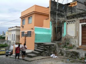 Brazil - Rio City - Santa Terese area contrast in