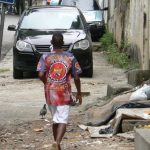 Brazil - Rio City - Santa Terese area colorful local