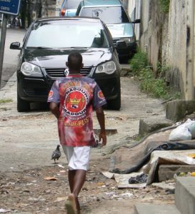 Brazil - Rio City - Santa Terese area colorful local