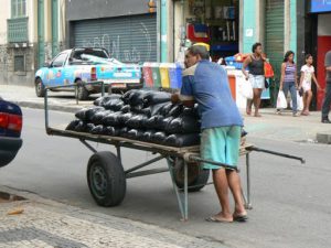 Brazil - Rio City - Santa Terese area vendor