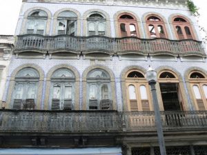 Brazil - Rio City - Centro area derelict classic buildings