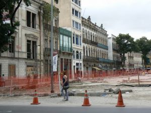 Brazil - Rio City - Centro area restoration of cultural