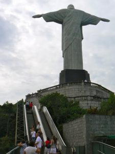 Brazil - Rio - Christo Redentor (Christ the Redeemer) statue on