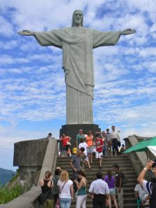 Brazil - Rio - Christo Redentor (Christ the Redeemer) statue on