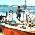 Galle-fishing boats