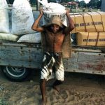 Negombo-delivering salt