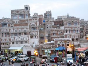 Yemen - Sanaa street and market (photo credit: en.wikipedia.org)
