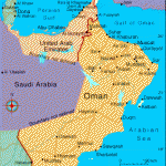 Oman -country map (photo credit: infoplease.com)