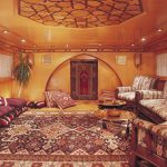 Oman - interior of royal yacht