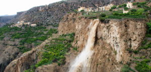 Oman - Al Jabal Al Akhdar waterfall