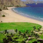 Oman - coastline near Muscat