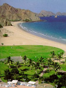 Oman - coastline near Muscat