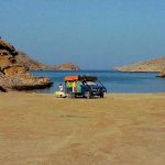 Oman - seaside camping (photo credit: National Geographic)