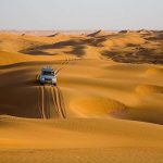Oman - desert drive