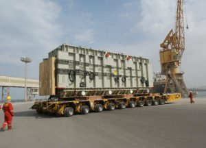 Kuwait - huge transformer from Germany