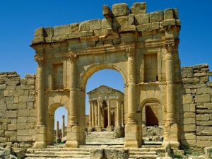 Tunisia - Roman ruins at Sbeitla  (photo credit-picture4u.net)