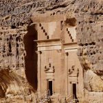 Saudi Arabia - ancient rock tombs