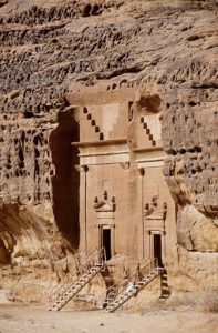 Saudi Arabia - ancient rock tombs