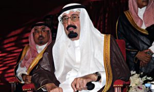 King Abdullah of Saudi Arabia