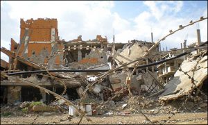 Lebanon - War ruins 2007 in Nahr al-Bared  (photo-map-uk.org)