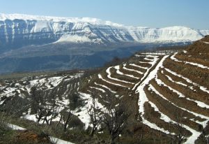Lebanon - winter hills and mountains  (photo-digitalproductionme.com)