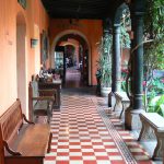 Guatemala - Antigua - Entry to Cafe Condese on the