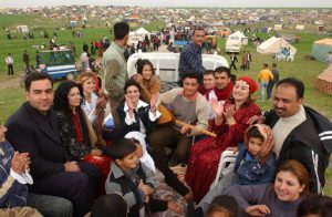 Thousands of Kurds gather to celebrate the Kurdish new year