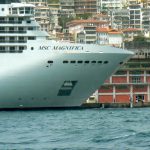 Turkey, Istanbul - major shipping cruise lines sail into the