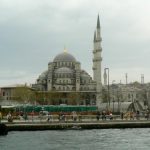 Turkey, Istanbul - another mosque on the harbor in Istanbul