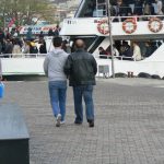 Turkey, Istanbul - arm in arm to the ferry