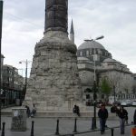 Turkey, Istanbul - ancient column