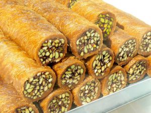 Turkey, Istanbul - pastry shop