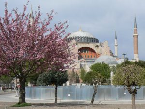 Turkey, Istanbul - view of Hagia Sophia