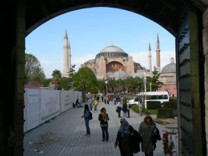 Turkey, Istanbul - view of Hagia Sophia