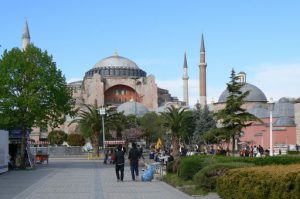 Turkey, Istanbul - view of Hagia Sophia