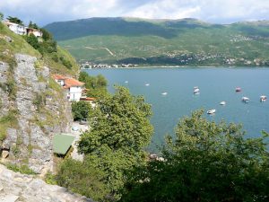 Macedonia, Ohrid City - view from the hill