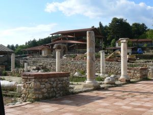 Macedonia, Ohrid City - ancient Byzantine ruins